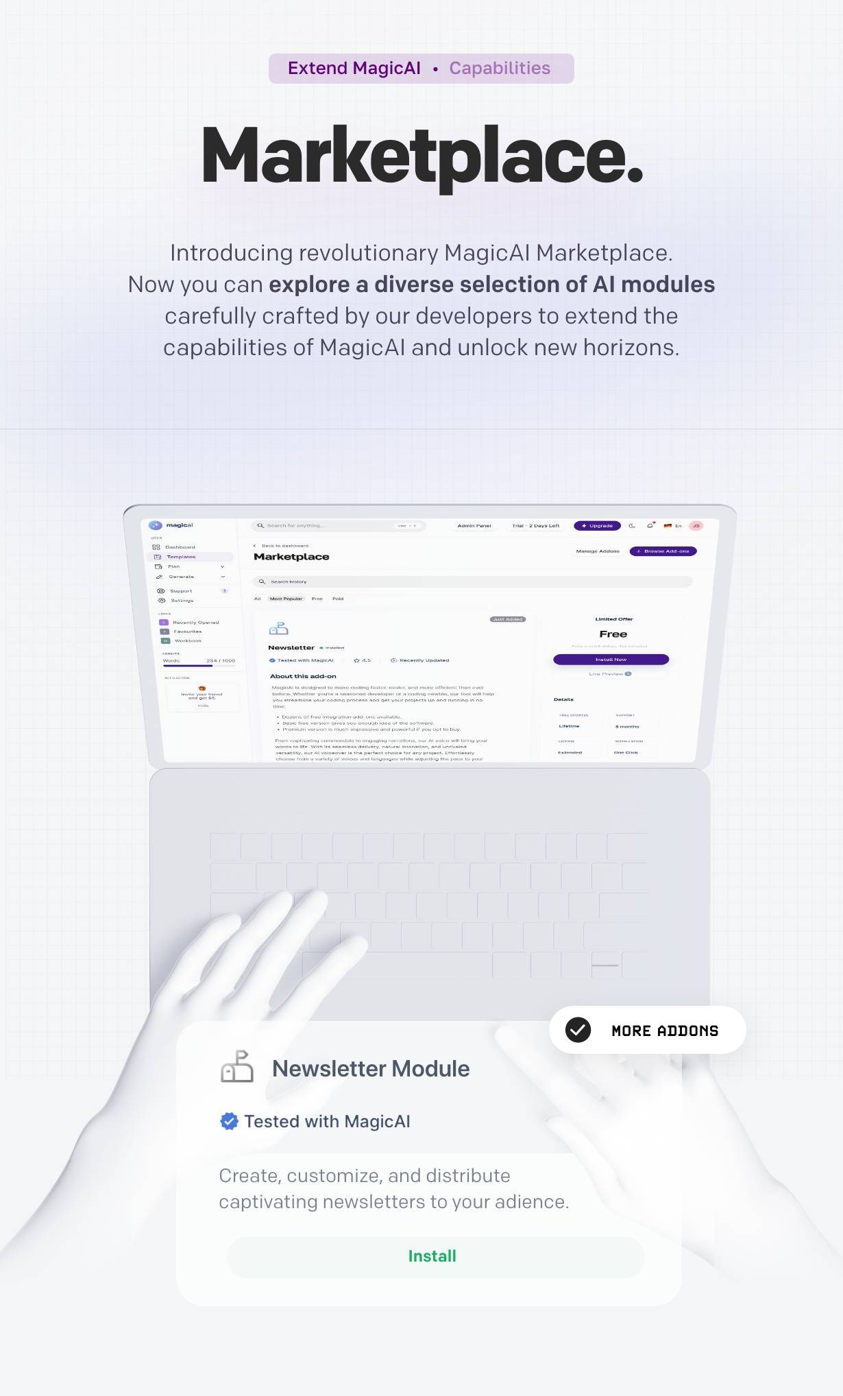 MagicAI - OpenAI Content, Text, Image, Video, Chat, Voice, and Code Generator as SaaS - 42